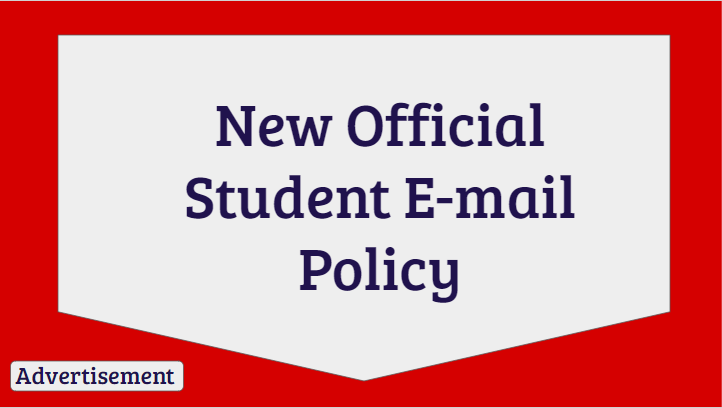New Official Student E-mail Policy