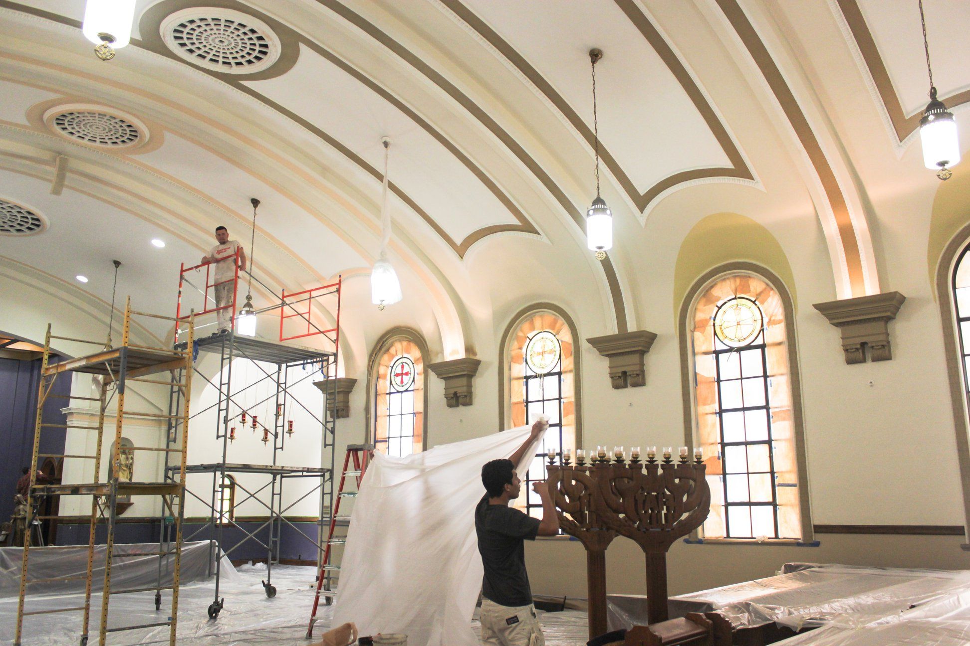 Renovations begin in St. John’s Chapel