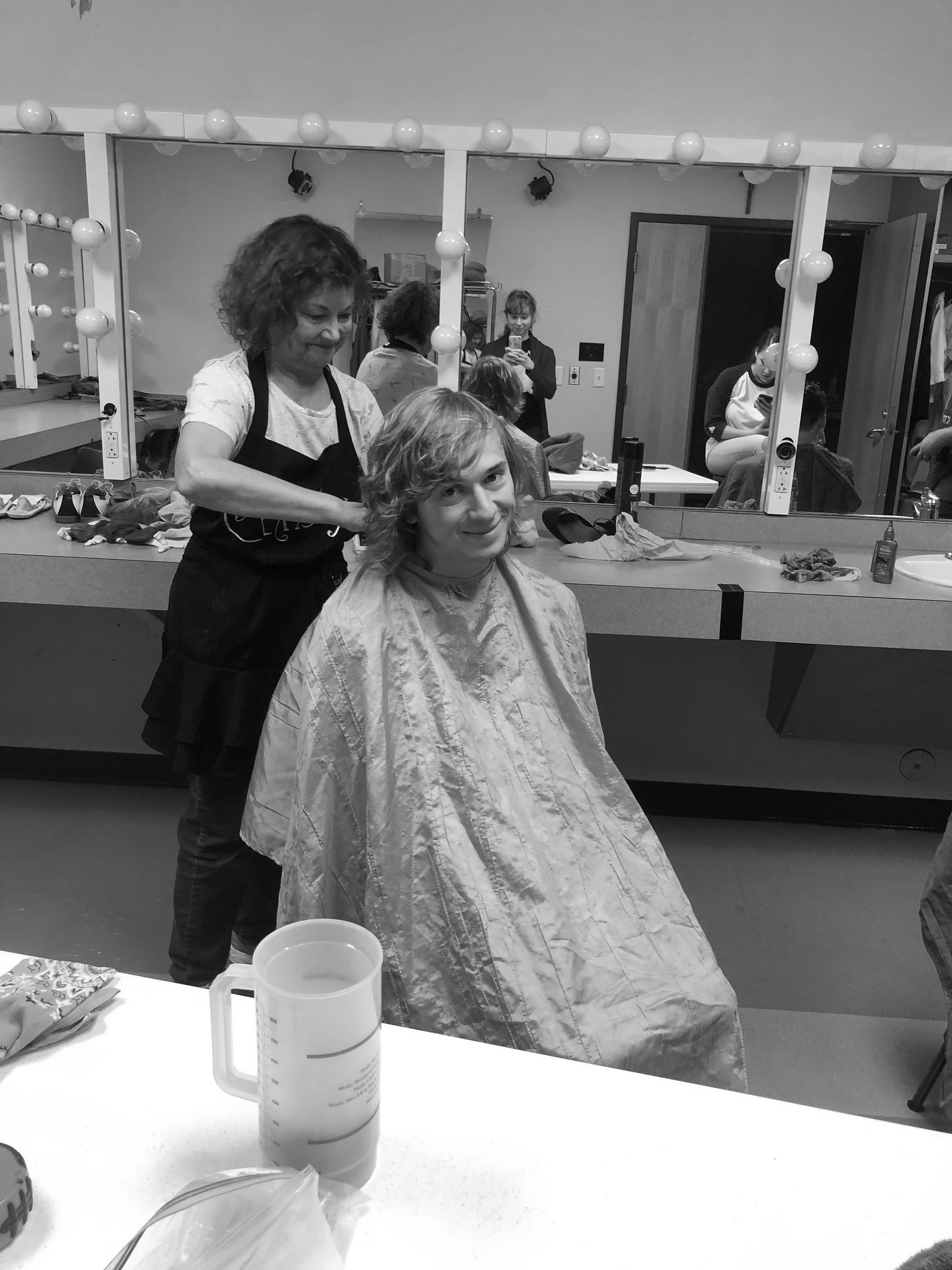 Theatre students agree to cut their hair for play