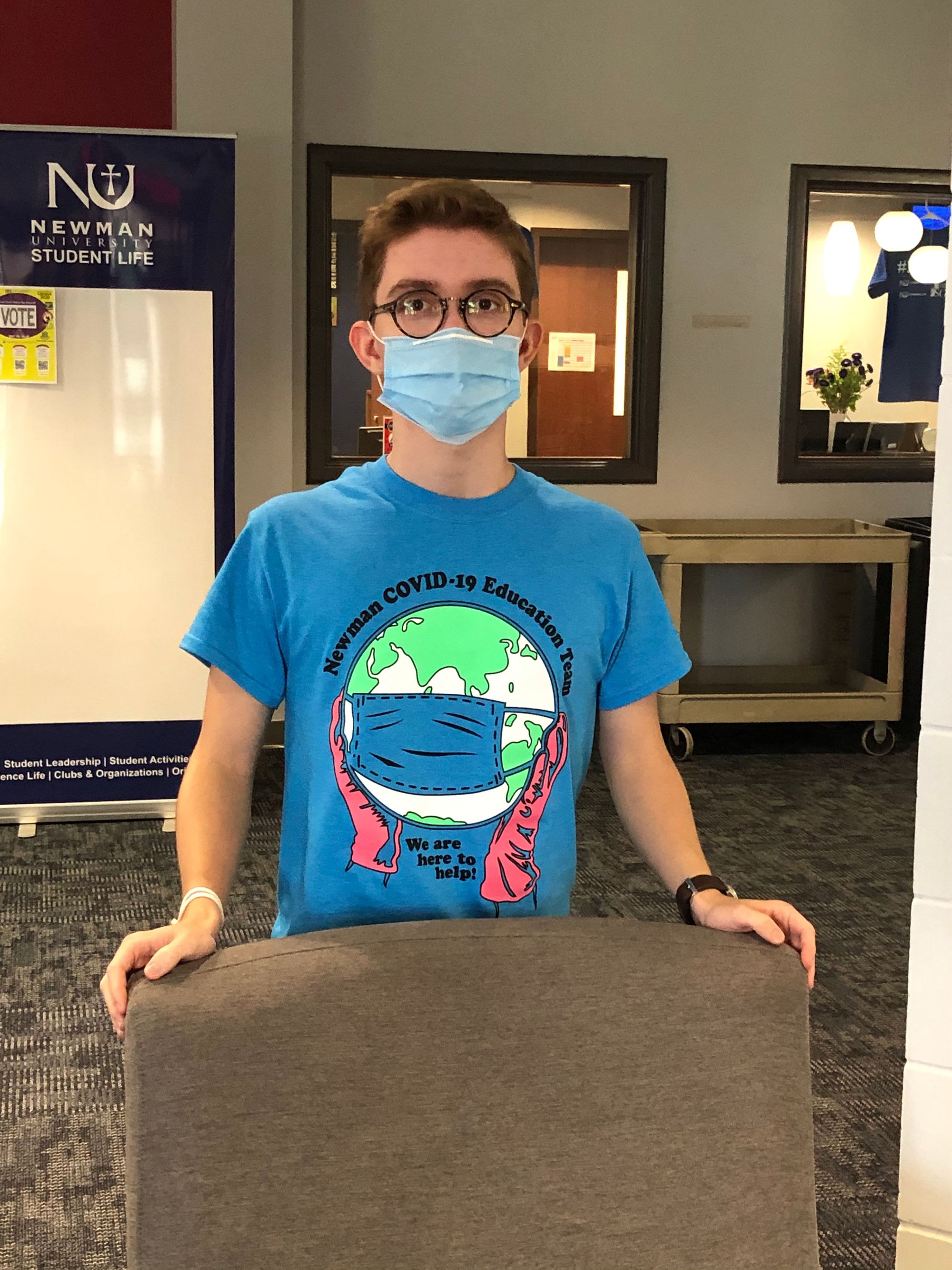 Students help educate peers on coronavirus