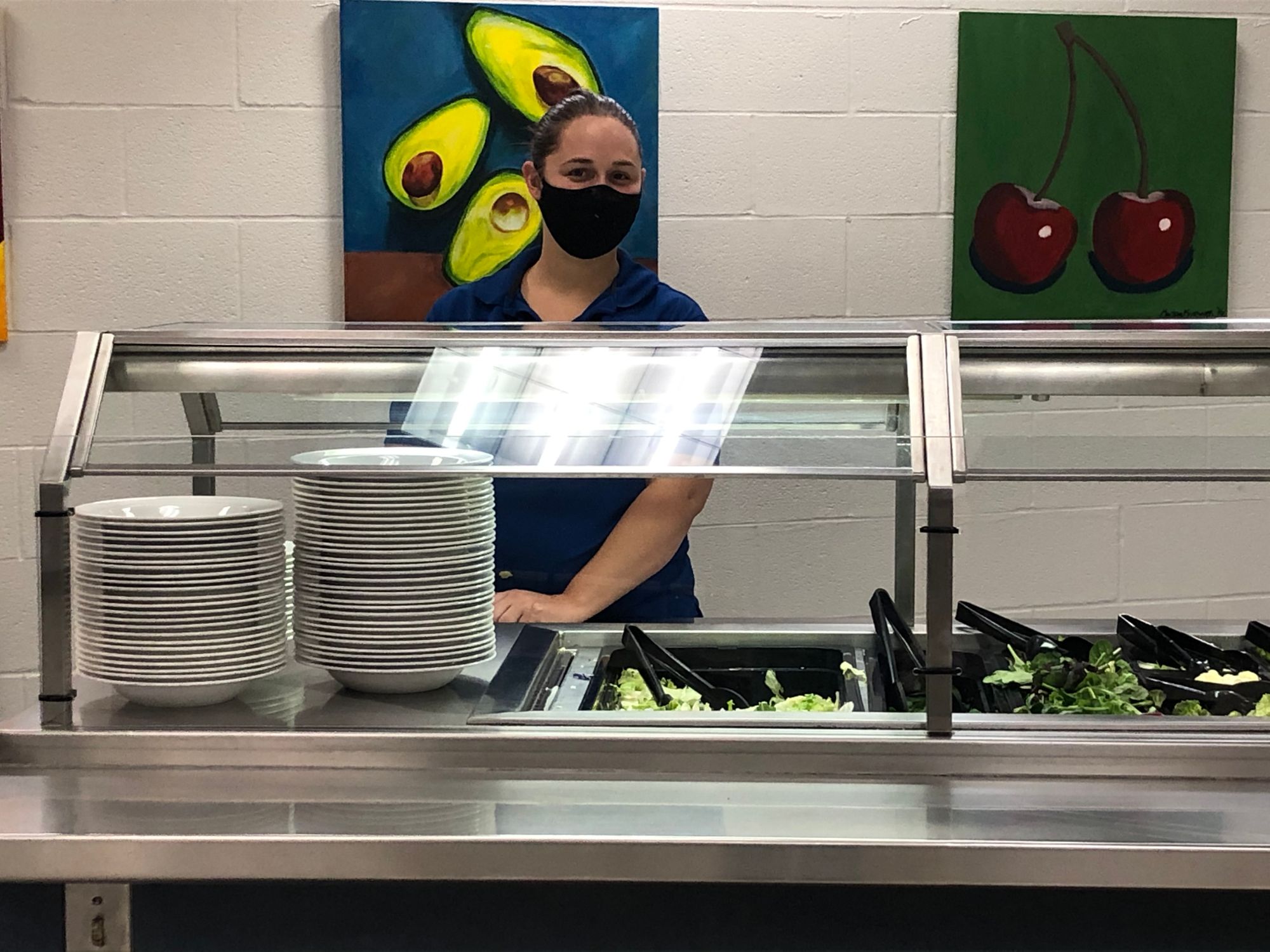 Salad bar in dining center now open, safety still top priority