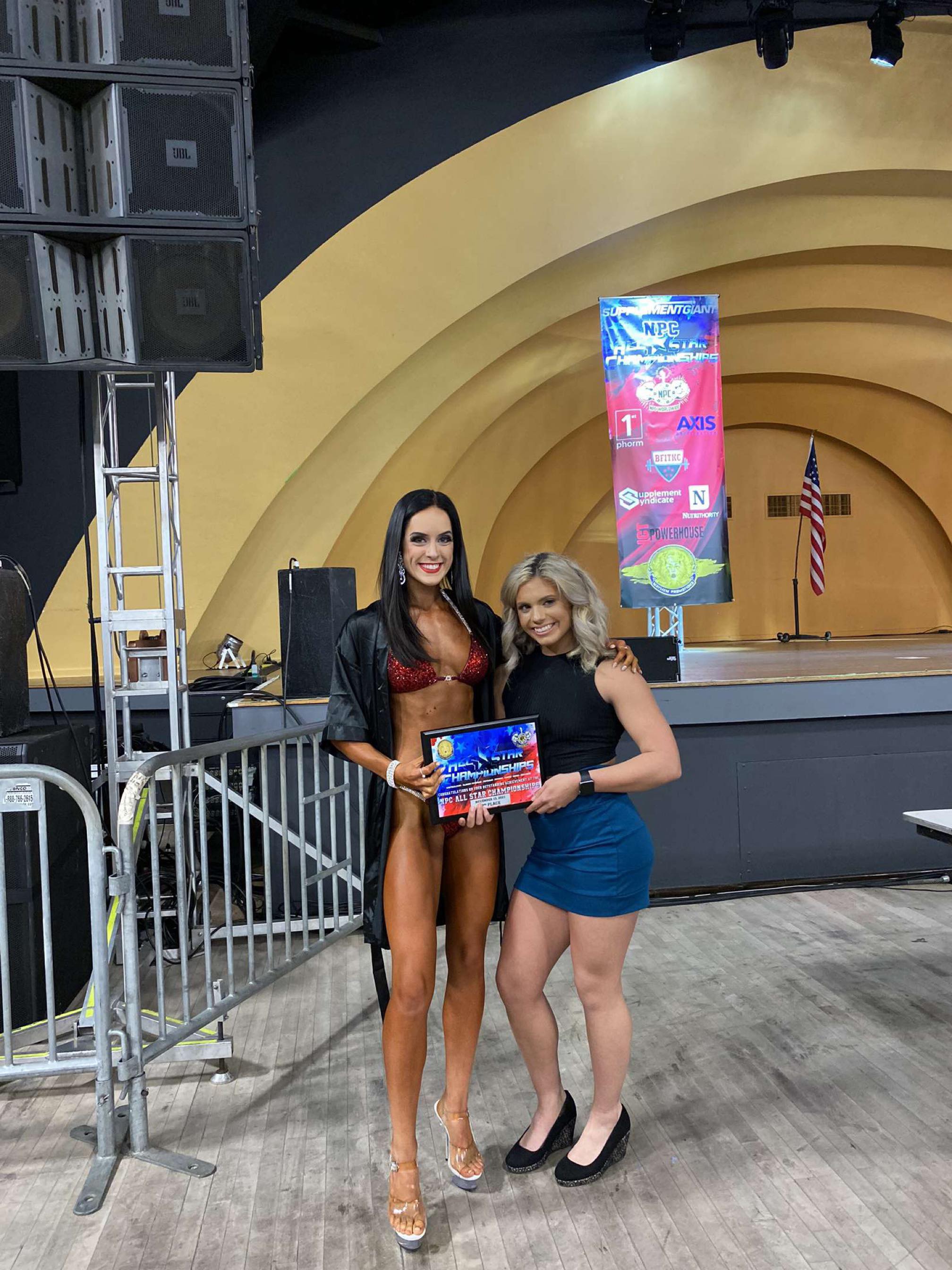 NU alumna wins second place at NPC All Star Championships