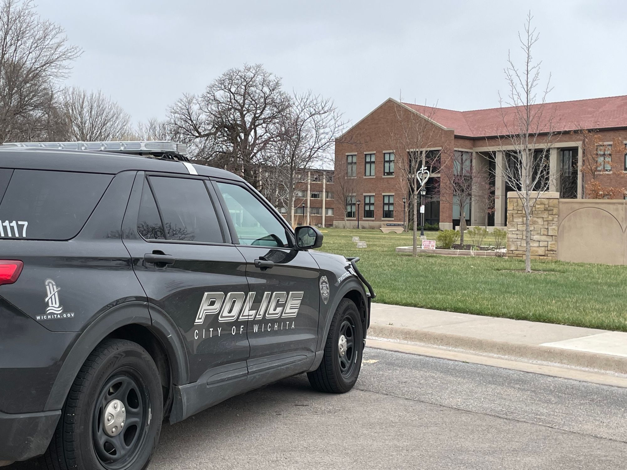 Man arrested on campus following car theft