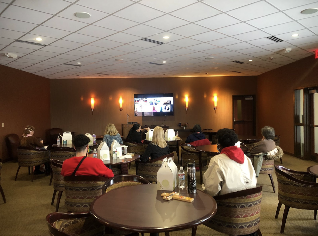 Newman students listen in on discussion with Pope Francis