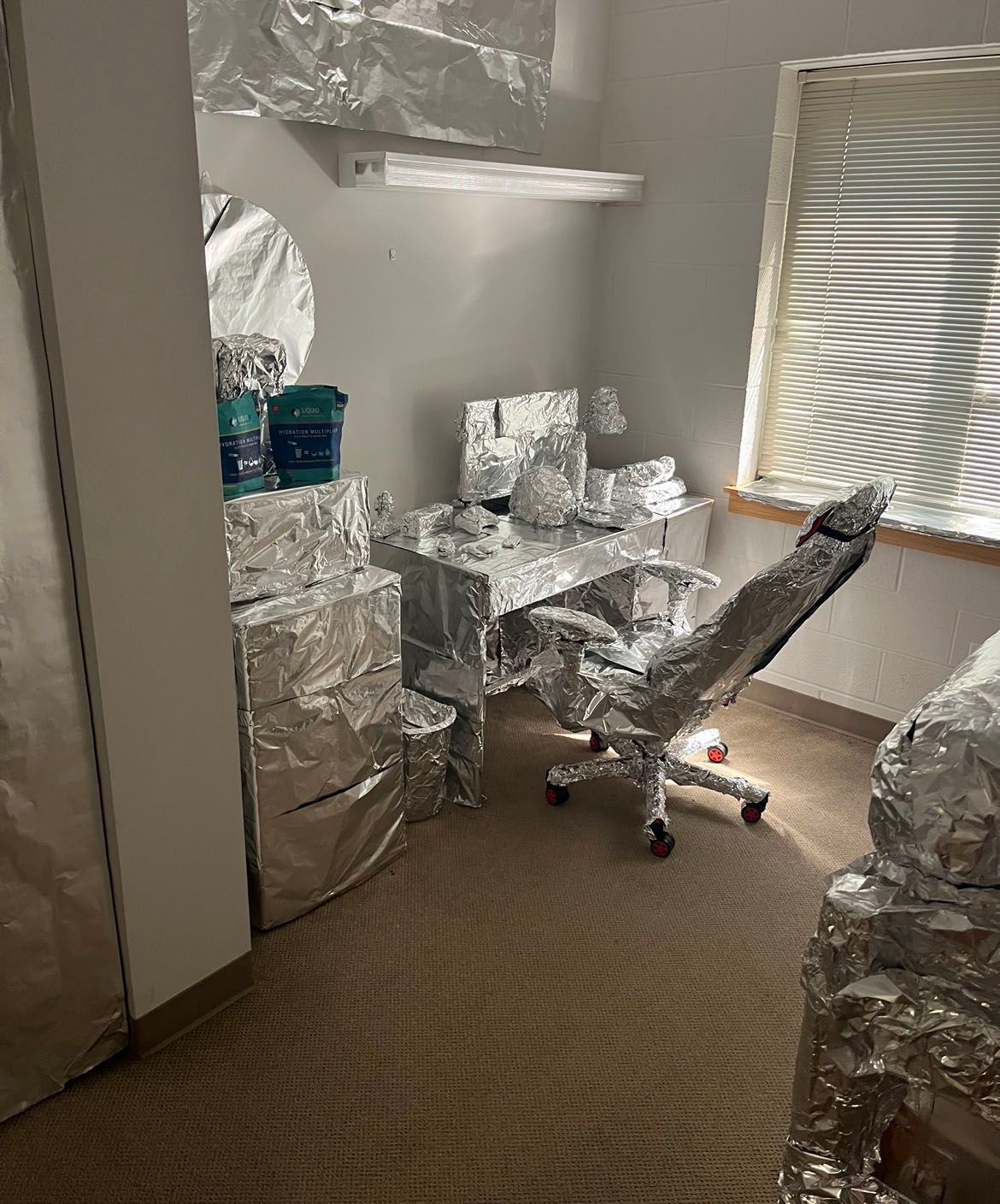 One student's plans to rest after Labor Day were foiled