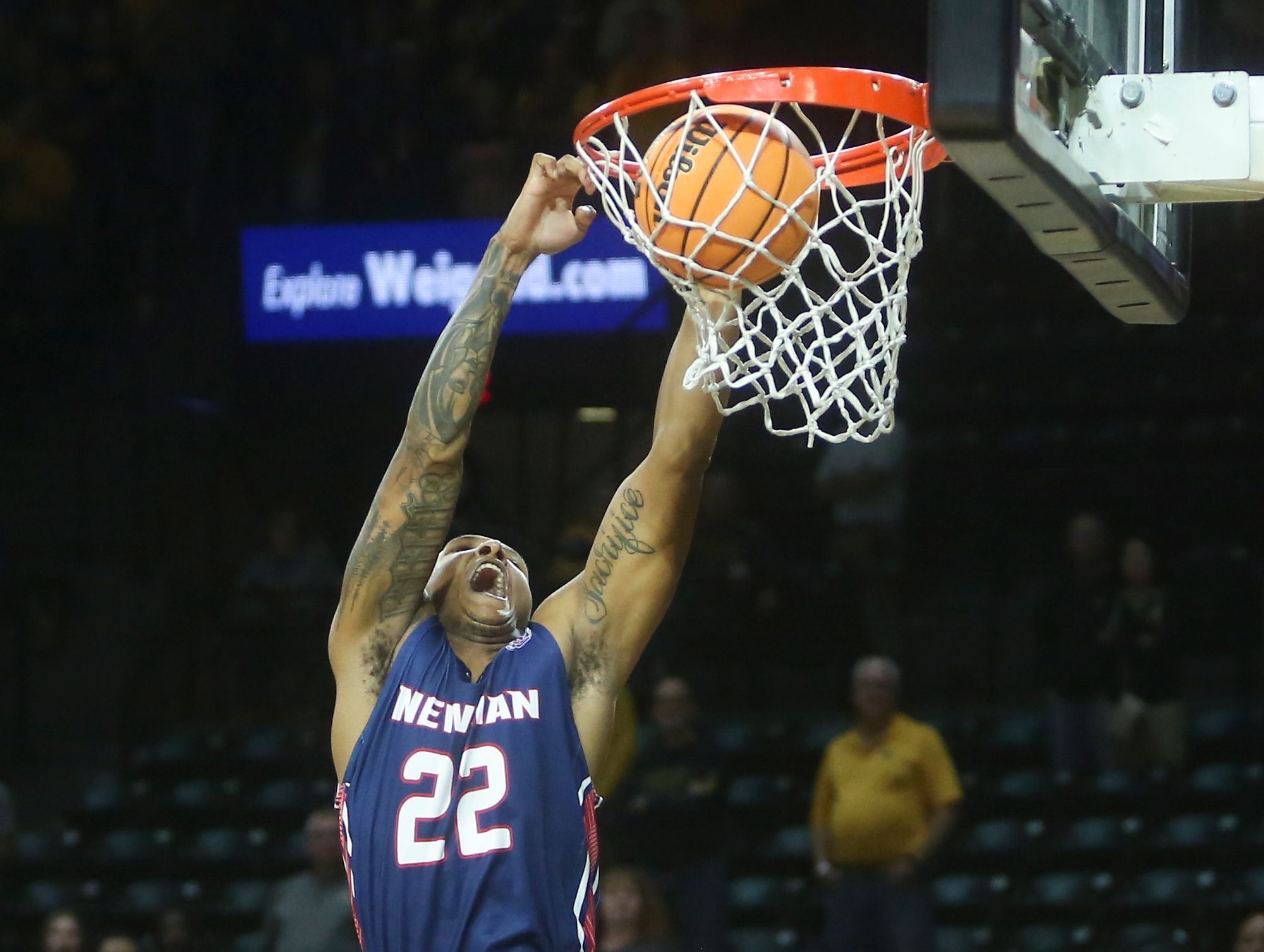 Newman starts strong but loses 83-52 to WSU