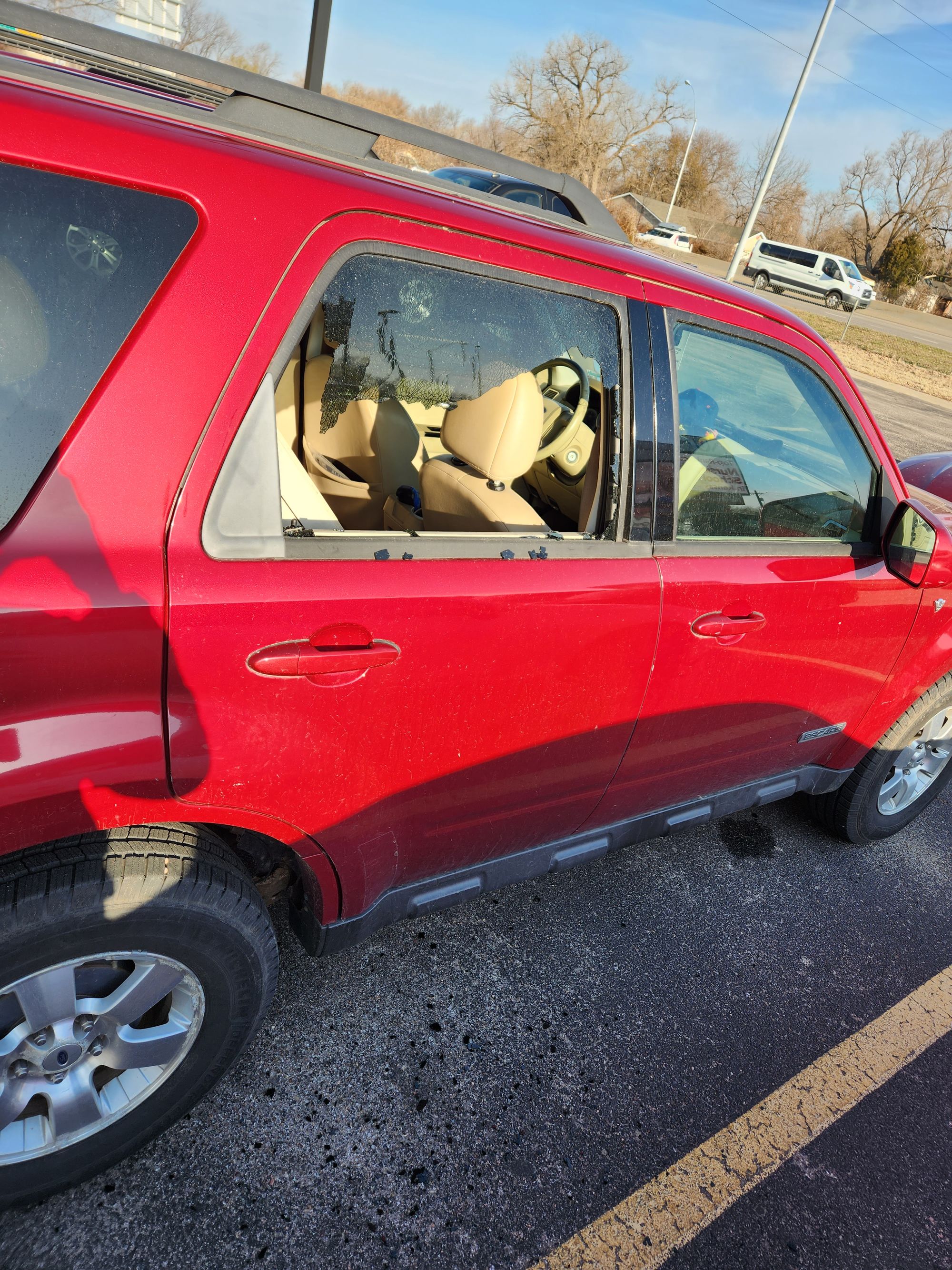 Two students had car windows broken Saturday night