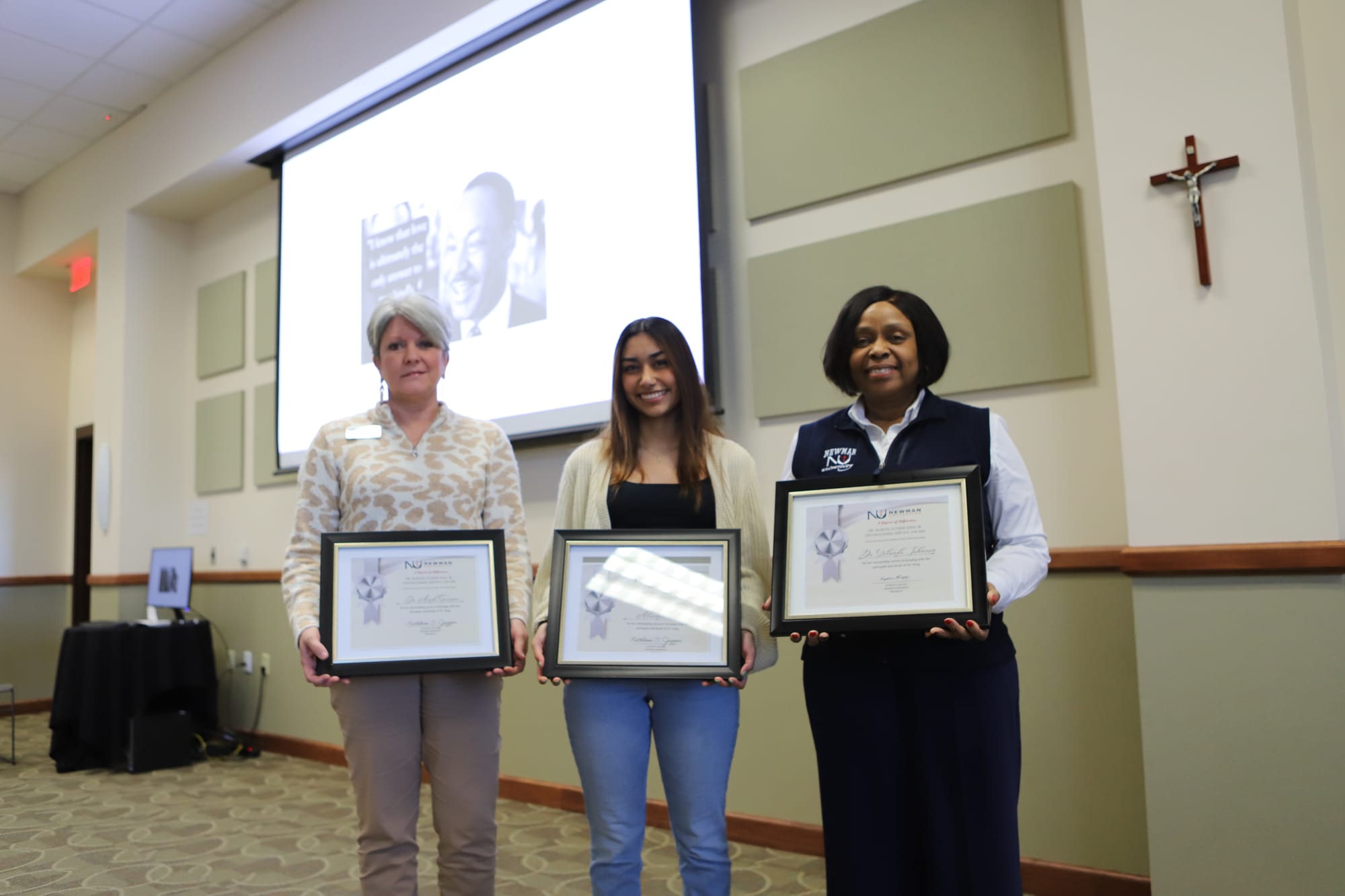 MLK Awards given to Newman leaders