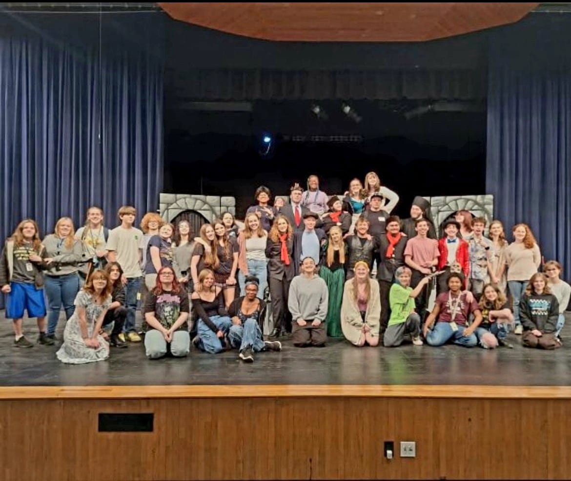 Newman theatre performs ‘Hamlet’ for local high schools